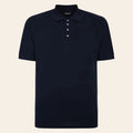 Premium Cotton Navy Polo Shirt With Snap Placket Style BG-118