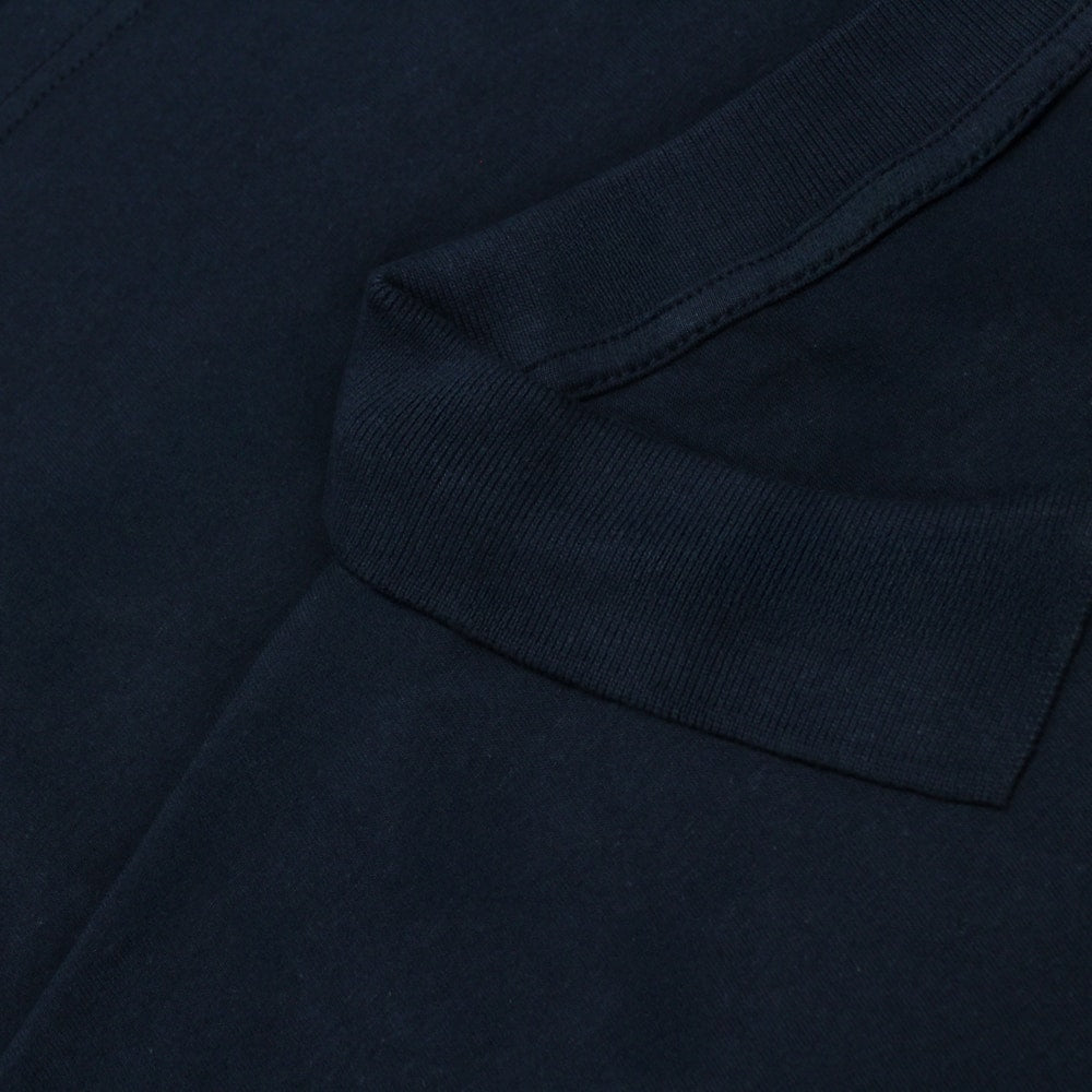 Premium Cotton Navy Polo Shirt With Snap Placket Style BG-118